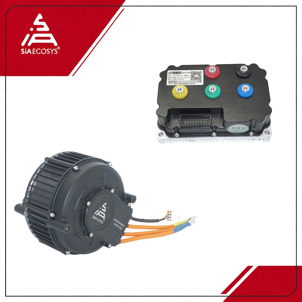مجموعة محرك دراجة نارية كهربائ - مراجعة Mid Drive Motor Kit 72V 5000W وسعره